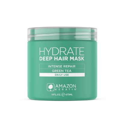 Obrazek Maska Hydrate Zielona Herbata 473 ml Amazon Keratin
