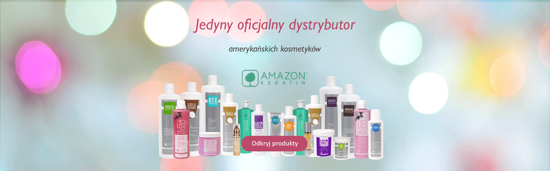 Glamry jedyny dystrybutor Amazon Keratin w Polsce